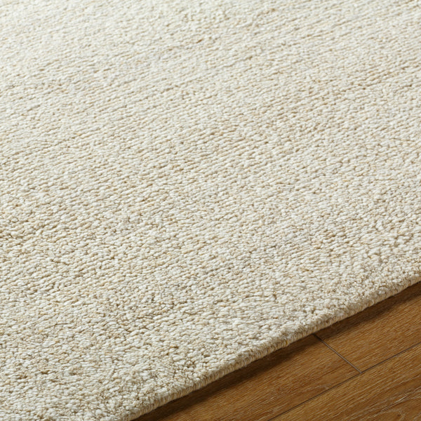 Hoffenheim HOF-2300 9' x 12' Handmade Rug HOF2300-912  Light Silver, Pearl Surya