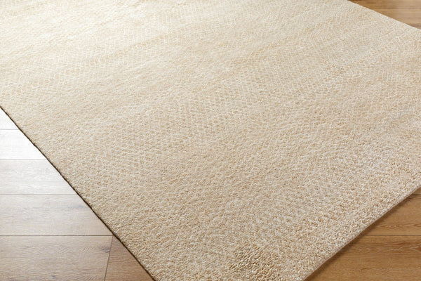 Surya Hoffenheim 2' X 3' Hand-knotted Rug - Cozy Farmhouse Style, Luxurious Wool & Nylon Blend, Medium Pile Beige Wool,Nylon Hof2301-23