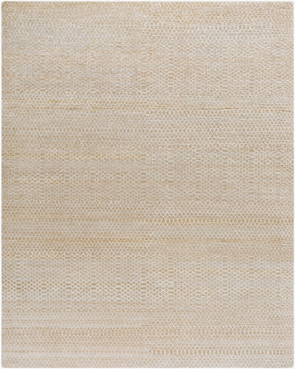 Surya Hoffenheim 2' X 3' Hand-knotted Rug - Cozy Farmhouse Style, Luxurious Wool & Nylon Blend, Medium Pile Beige Wool,Nylon Hof2301-23
