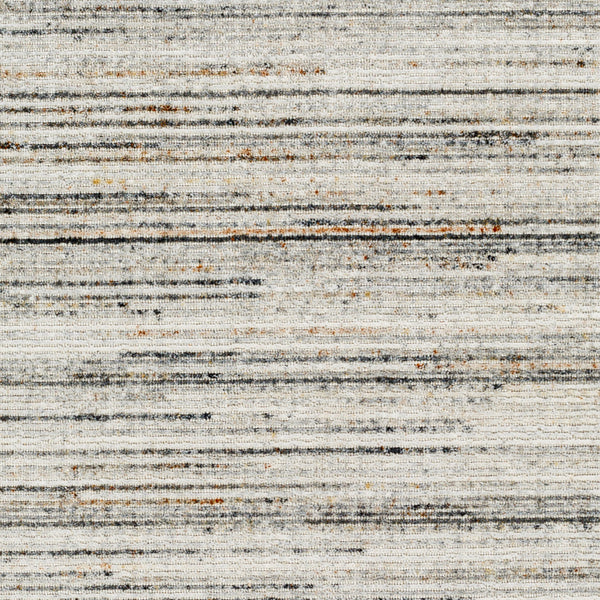Hollister HOL-2300 9' x 12' Handmade Rug HOL2300-912  Silver Gray, Light Gray, Medium Gray, Charcoal, Rust Surya