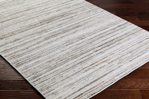 Hollister HOL-2301 9' x 12' Handmade Rug HOL2301-912  Silver Gray, Light Gray, Medium Gray, Rust Surya
