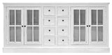 Primitive Collections Nantucket Storage Cabinet PC111473WT10 White