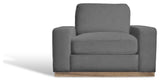 Primitive Collections Landon Fabric Platform Chair PC8158CHAIR10 Gray