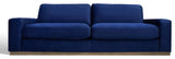 Primitive Collections Landon Platform Sofa PC8158SFCO10 Blue