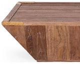 Primitive Collections Jubilee Square Coffee Table PCKFH1058310 Brown