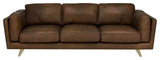 Primitive Collections Macadamia Sofa in Bark PCS28603BAR10 Chocolate