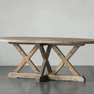 Primitive Collections Clover Dining Table PCKFH1025010 Brown