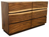 Primitive Collections Live Edge Dresser PCLED10 Brown