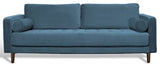 Primitive Collections Roma Sofa PC8132BLSOFA10 Spa Blue