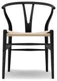 Primitive Collections Classic Wishbone Dining Chair - Set of 2 PCCSC2004BLK10 Black