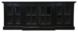 Primitive Collections French Media Console Black PC111839BLK10 Black