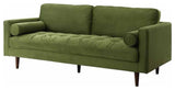 Primitive Collections Roma Sofa PCWM022SFGRN10 Green