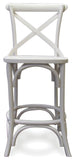 Primitive Collections Saloon Counter Stool - Set of 2 PC111111CWHT10 White