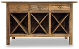 Primitive Collections Jerome Wine Cabinet PCD06510 Brown