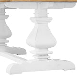 Primitive Collections Balustrade Dining Table PC2012WTH10 White