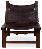 Primitive Collections Winchester Accent Leather Chair PC180800910 Chocolate