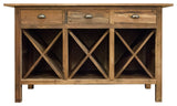 Primitive Collections Jerome Wine Cabinet PCD06510 Brown