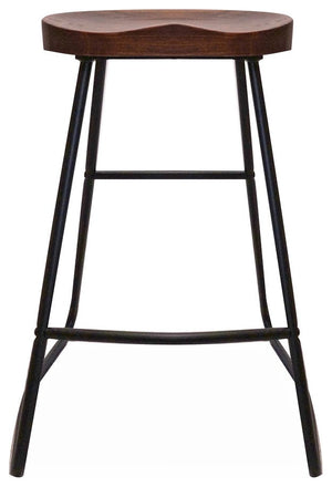 Primitive Collections Ranch Barstool - Set of 2 PCLR906510 Brown