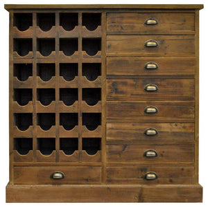 Primitive Collections Rutherford Wine Cabinet PC20130300510 Brown