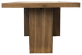 Primitive Collections Calvin Dining Table PCFH10567810 Brown