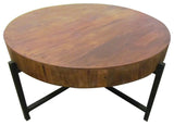 Primitive Collections Fireside Coffee Table PCCT191001L10 Brown