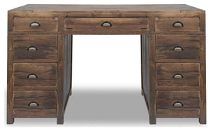 Primitive Collections Rutherford Desk Reclaimed Pinewood PC20130303810 Brown