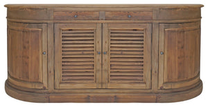 Primitive Collections Carolina Shutter Buffet PC21080110 Brown