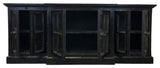 Primitive Collections French Media Console Black PC111839BLK10 Black