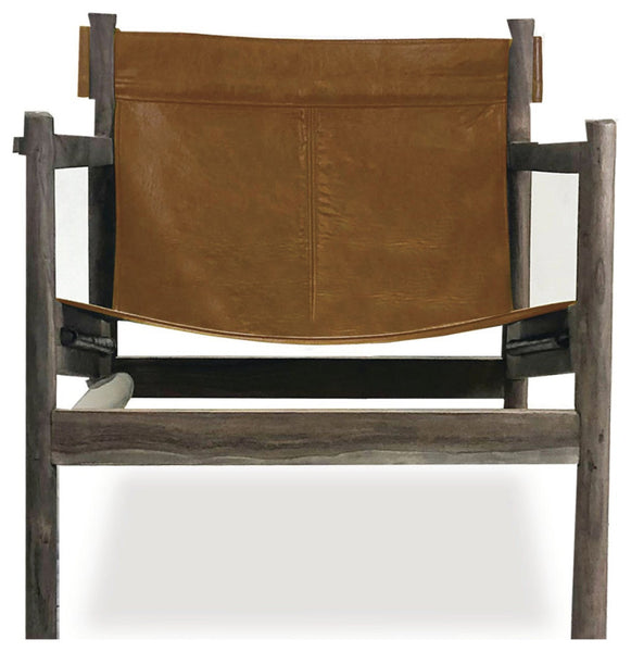 Romero Leather Chair – English Elm