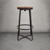 Primitive Collections Asher Barstool PC2014031401310 Brown/Black