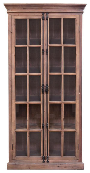 Primitive Collections Barret Double Casement Cabinet PC111431NAT10 Brown