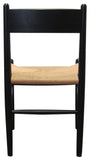 Primitive Collections OSLO Dining Chair Wood - Set of 2 PCCSC1907B10 Black