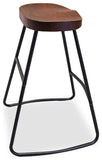 Primitive Collections Ranch Barstool - Set of 2 PCLR906510 Brown