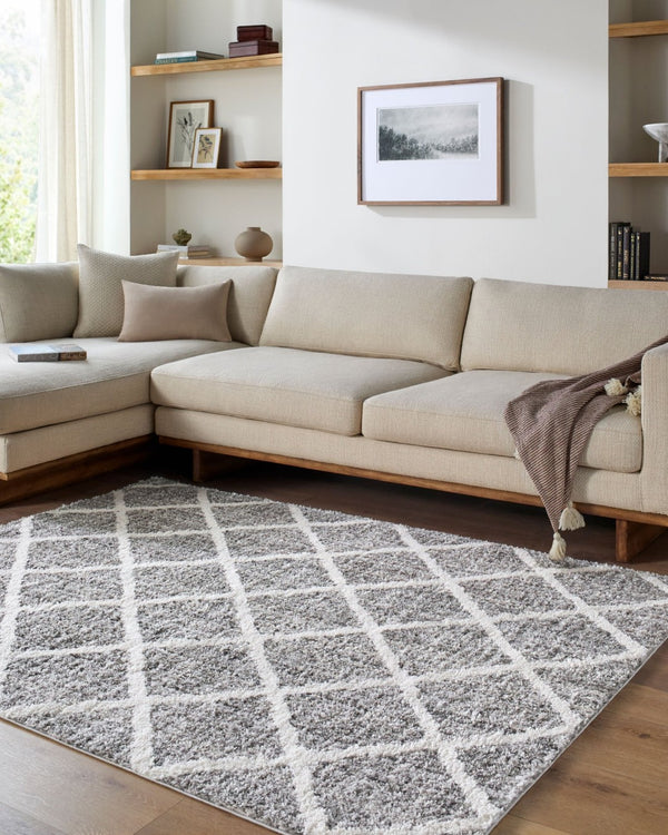 Livabliss Honour Bohemian Global High Pile Rug Turkey Woven Plush Polypropylene Living Room HON2303-537