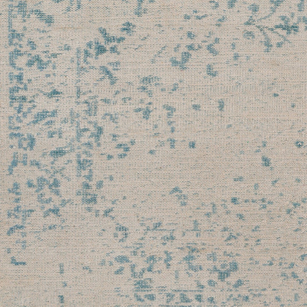 Surya Hoboken Handmade 2' X 3' Wool Rug - Modern Design, Lightweight, Durable, Perfect For Any Room! Light Blue Wool Hoo1008-69