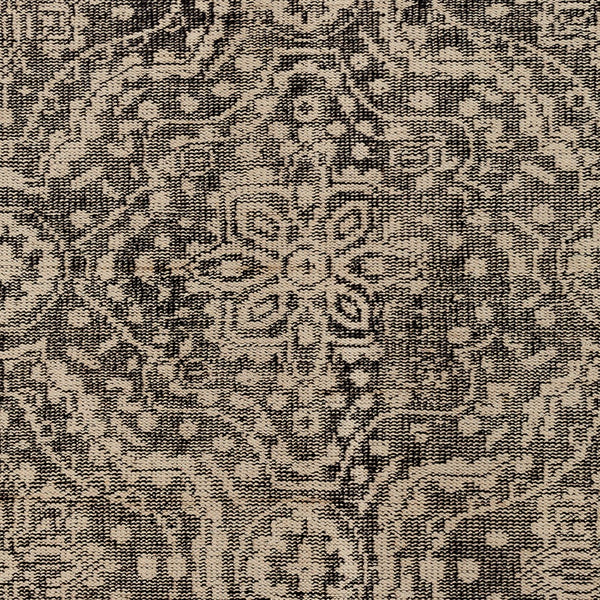 Surya Hoboken Handmade 2' X 3' Wool Rug - Modern Design, Lightweight, Durable, Perfect For Any Room! Black Wool Hoo1012-913