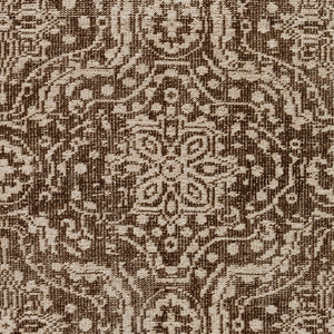 Surya Hoboken Handmade 2' X 3' Wool Rug - Modern Design, Lightweight, Durable, Perfect For Any Room! Dark Brown Wool Hoo1013-69