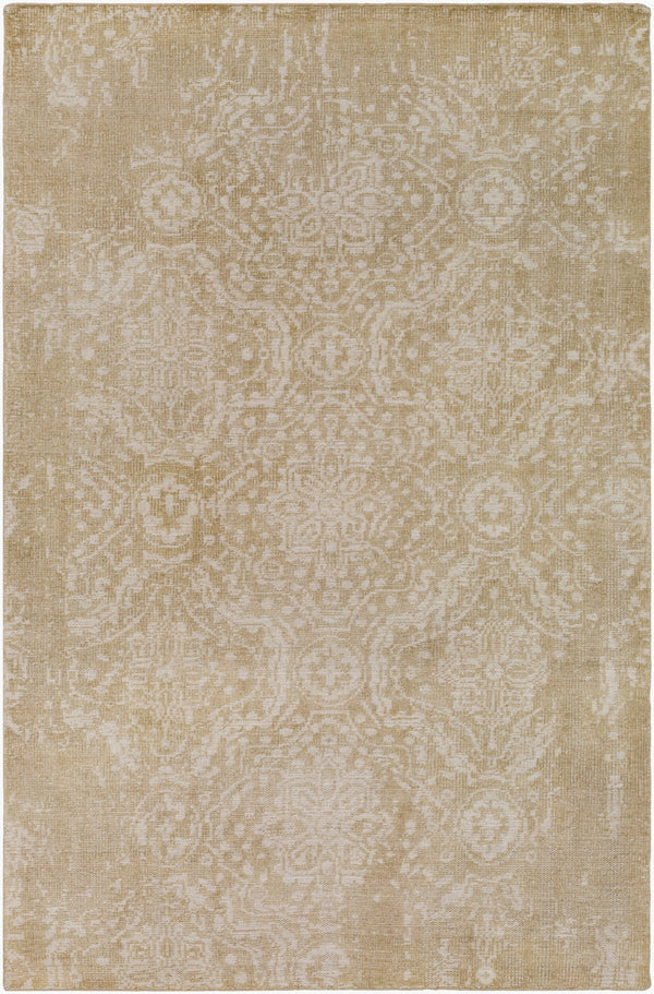 Surya Hoboken Handmade 2' X 3' Wool Rug - Modern Design, Lightweight, Durable, Perfect For Any Room! Dusty Sage Wool Hoo1015-69