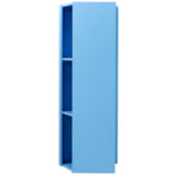 Homelegance By Top-Line Delrico Modular Stacking Storage Bins Blue MDF