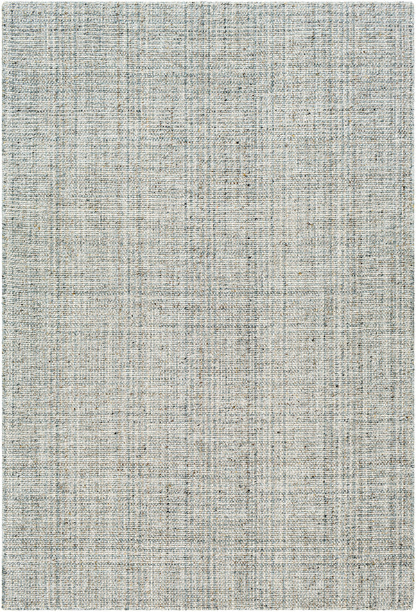 Hope HOP-2301 9' x 12' Handmade Rug HOP2301-912  White, Light Blue, Light Slate Surya