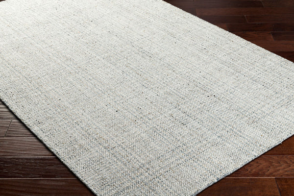Surya Hope Hop-2300 Eco-friendly Hand Loomed 2' X 3' Area Rug - Unique Texture For Modern Spaces! White Recycled Pet Yarn Hop2301-268