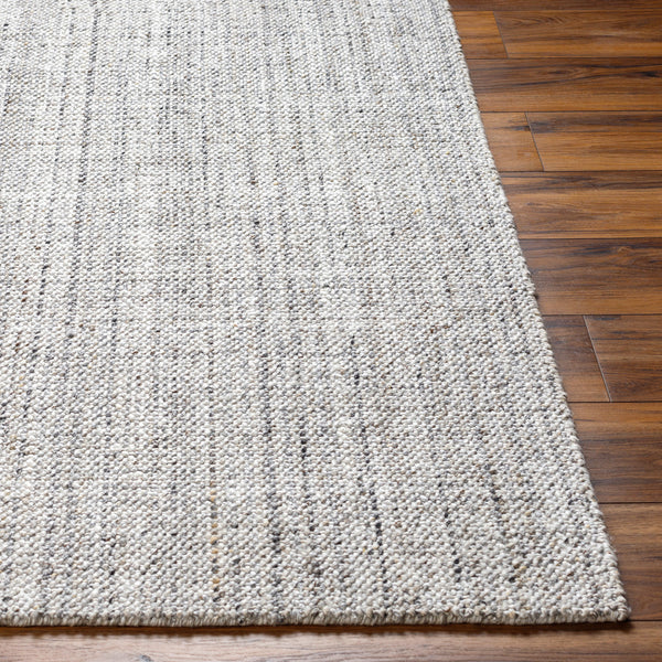 Hope HOP-2302 9' x 12' Handmade Rug HOP2302-912  White, Gray, Light Slate Surya