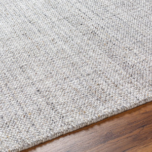 Surya Hope Hop-2300 Eco-friendly Hand Loomed 2' X 3' Area Rug - Unique Texture For Modern Spaces! White Recycled Pet Yarn Hop2302-268