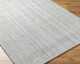 Hope HOP-2303 9' x 12' Handmade Rug HOP2303-912  White, Gray, Light Slate Surya