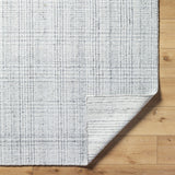 Hope HOP-2303 9' x 12' Handmade Rug HOP2303-912  White, Gray, Light Slate Surya