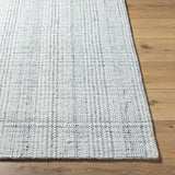 Hope HOP-2303 9' x 12' Handmade Rug HOP2303-912  White, Gray, Light Slate Surya