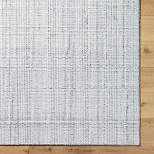 Hope HOP-2303 9' x 12' Handmade Rug HOP2303-912  White, Gray, Light Slate Surya