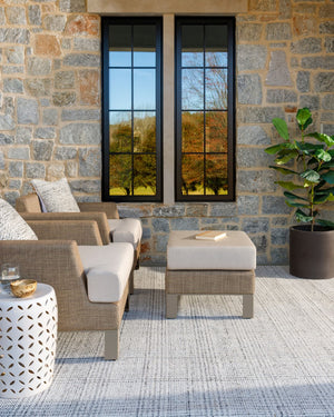 Surya Hope Hop-2300 Eco-friendly Hand Loomed 2' X 3' Area Rug - Unique Texture For Modern Spaces! White Recycled Pet Yarn Hop2303-268