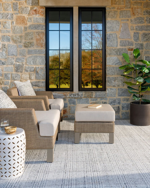 Surya Hope Hop-2300 Eco-friendly Hand Loomed 2' X 3' Area Rug - Unique Texture For Modern Spaces! White Recycled Pet Yarn Hop2303-268