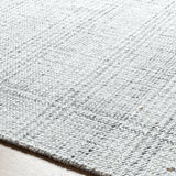 Hope HOP-2303 9' x 12' Handmade Rug HOP2303-912  White, Gray, Light Slate Surya